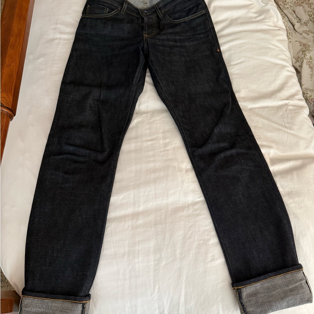 Imogene and Willie Barton Slim Indigo Rigid Jean